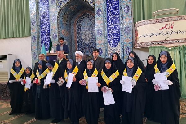 برگزاری آیین سیاسی نماز جمعه در مصلی قائمشهر