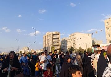 حضور پرشور مردم سمنان در راهپیمایی روز غدیرخم