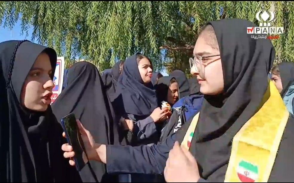 روایت حضور دانش‌آموزی از هشترود 