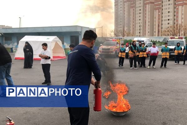 بیست و ششمین مانور سراسری «زلزله و ایمنی»