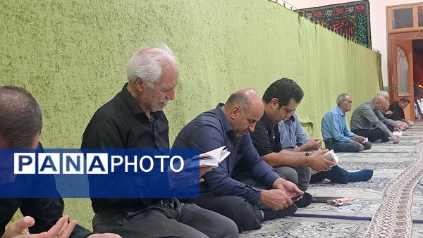مراسم شب اربعین در مسجد الهادی نیشابور