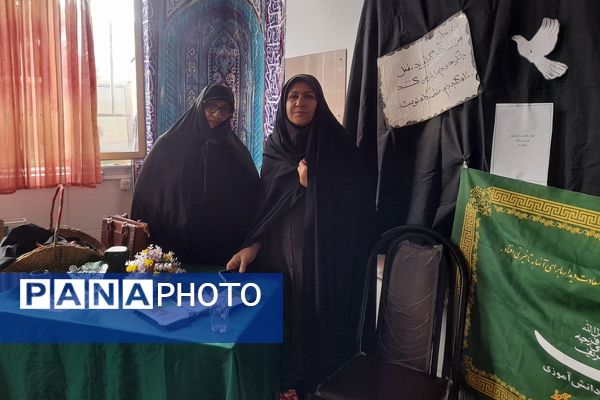 مراسم عزاداری بانوی کوثر در دبیرستان تربیت اسلامشهر