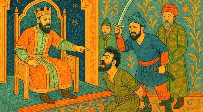 قسمت دوم از تصویرسازی حکایت‌های گلستان سعدی با بهره‌گیری از هوش مصنوعی