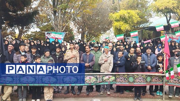 تدفین شهید گمنام در پارک مهر نیشابور 