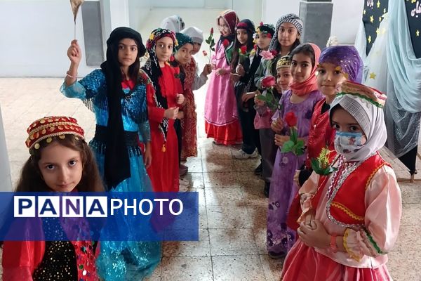 گرامیداشت میلاد حضرت زهرا (س) در دبستان فرزانگان رباط‌کریم