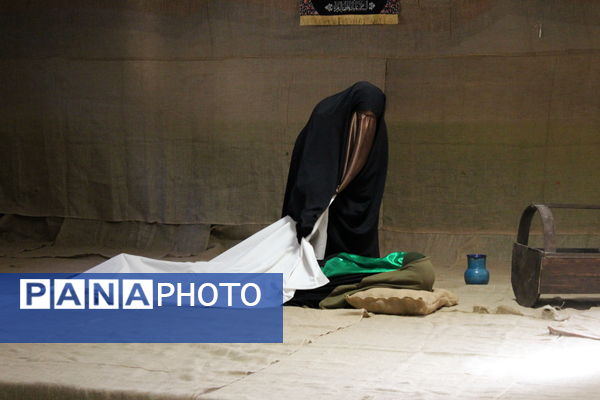 برگزاری تئاتر «یاس پژمرده» در دبیرستان سردار شهید قاسم سلیمانی ناحیه 4 کرج