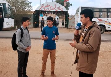 یادواره عملیات مطلع‌الفجر با حضور دانش‌آموزان کرمانشاهی