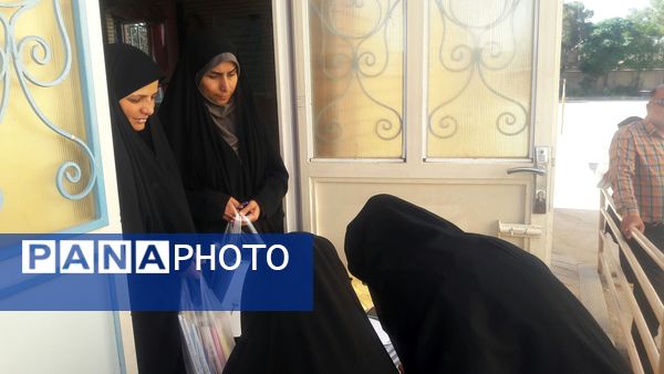 مراسم روز اول مهر ماه در دبیرستان حضرت زینب کاشمر