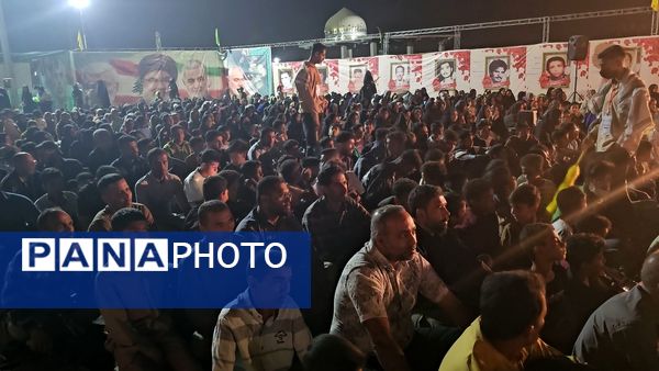 اولین گرامیداشت شهدای دانش‌‌آموز در شمیل بندرعباس