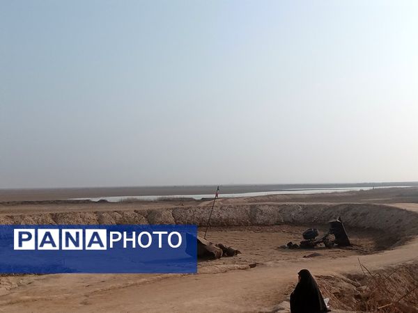 بازدید دانش آموزان خادم الشهدا از طلائیه 