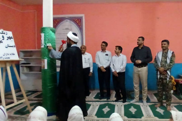 مهر با عطر معنویت در شهرستان بندرخمیر شکوفا شد