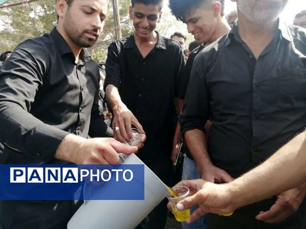 برپایی موکب‌هایی با عطر و بوی امام حسین (ع) در روستای نقاب