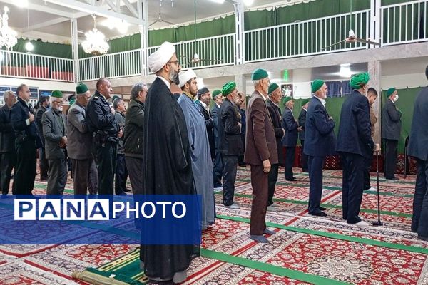 اقامه نماز جمعه در شهر بار نیشابور