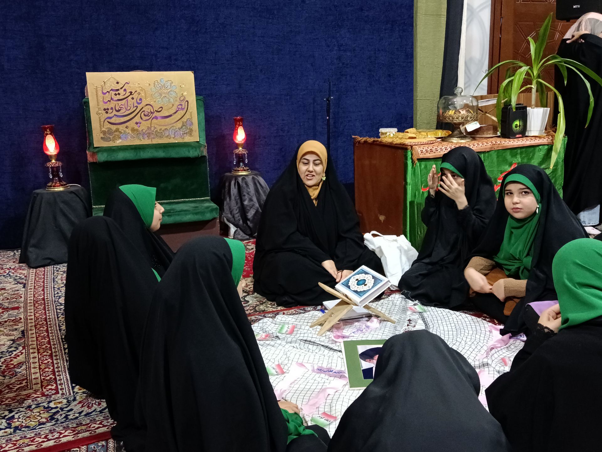 ولادت حضرت فاطمه زهرا (س) در حسینیه ثارالله ملایر