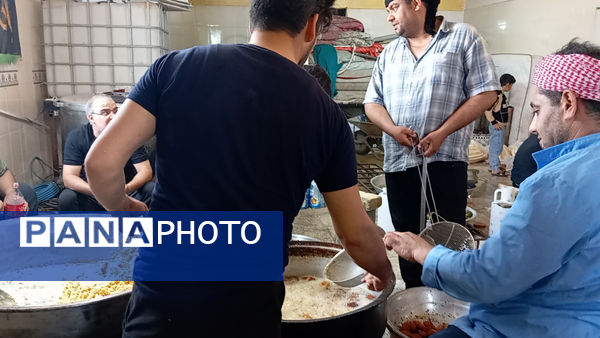 دسته عزاداری شهر جعفریه قم در سالروز شهادت امام جعفر صادق(ع)
