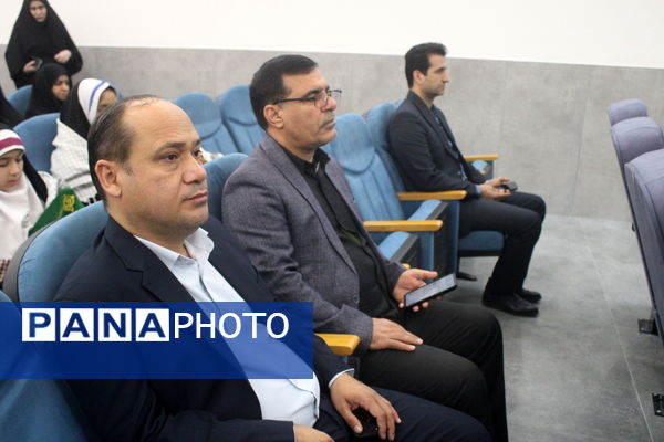 مراسم استقبال از شهید گمنام در اداره‌کل آموزش و پرورش استان بوشهر