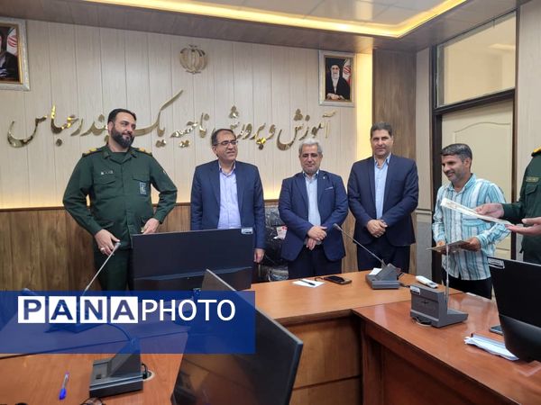 تودیع و معارفه مسئول بسیج دانش‌‌آموزی برادران ناحیه یک بندرعباس