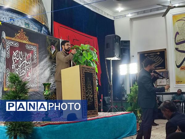 یادواره شهید محمدحسین عزیز آبادی در مسجد محمد رسول الله نیشابور