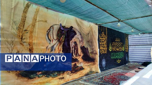 پیاده روی زائران امام رضا(ع) از ملک آباد تا مشهد 