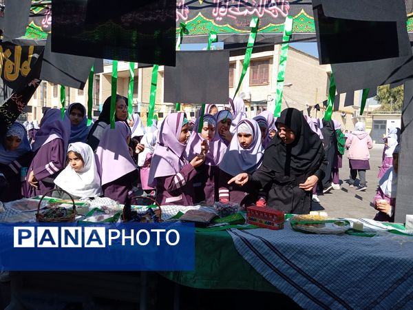 دبستان شهید کشاورز در سوگ فاطمیه