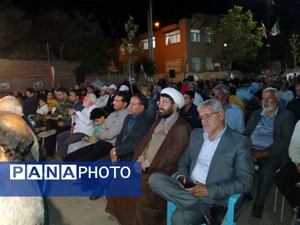 گرامیداشت ۲۲ شهید محله فردوسی خلیل‌آباد