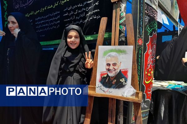 برپایی موکب امام حسین (ع) در منطقه پردیس با مشارکت پیشتازان سازمان دانش آموزی 