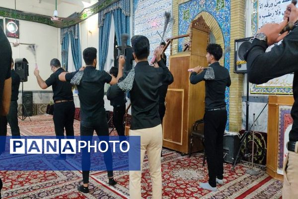 مراسم عزاداری امام حسین(ع) در شهر بار 