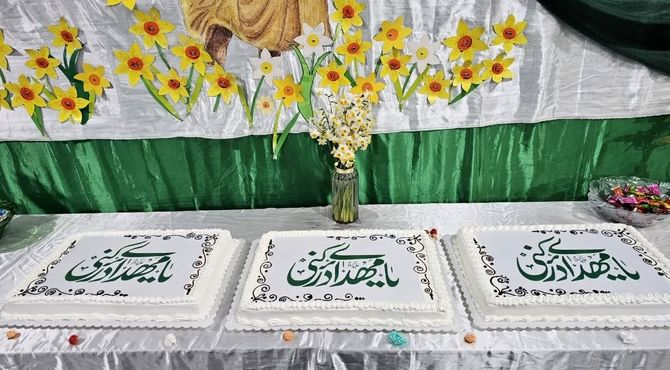 جشن نیمه شعبان در مسجد پیغمبر (ص) 