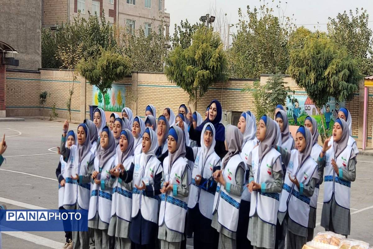 افتتاحیه سفیران سلامت پاکدشت در آموزشگاه ام‌الشهدای مظفر