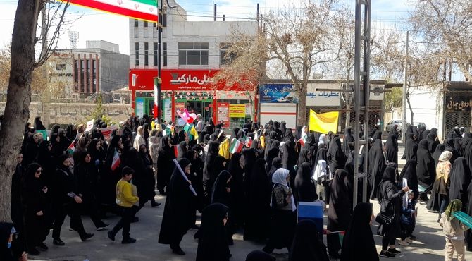 نظر مردم غیور آشخانه درباره راهپیمایی روز قدس
