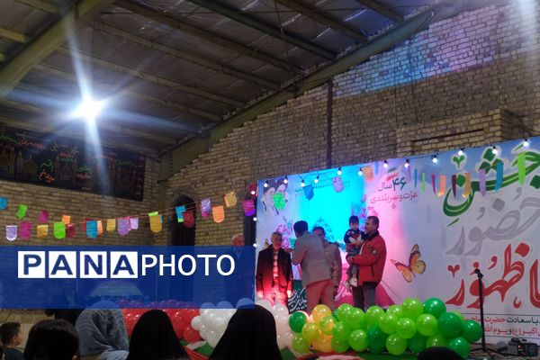 جشن حضور تا ظهور در مسجد جامع شهر لپویی 