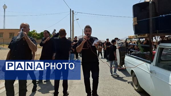 عزاداری مردم روستای جلماجرد در تاسوعای حسینی
