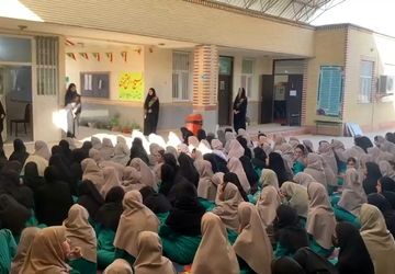 تجلیل از مقام حضرت زهرا(س) در آیین سوگوار فاطمی مدرسه زنده‌یاد رهبان