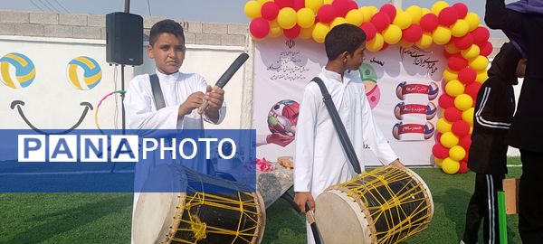 المپیاد ورزشی درون مدرسه‌ای در مدرسه شهید مطهری فین