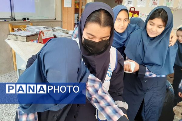 مانور سراسری زلزله و ایمنی در مدارس پردیس