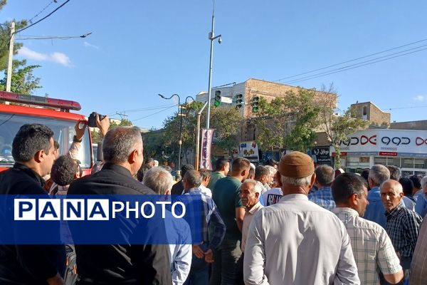 جشن پیروزی ریاست جمهوری مسعود پزشکیان  در شهر آشخانه 