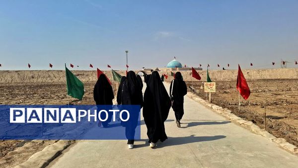 حس و حال دختران دانش‌آموز قم در اردوی راهیان نور