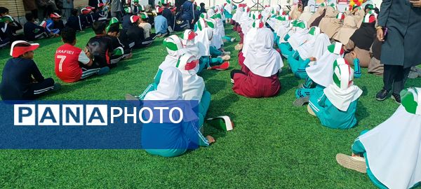 المپیاد ورزشی درون مدرسه‌ای در مدرسه شهید مطهری فین