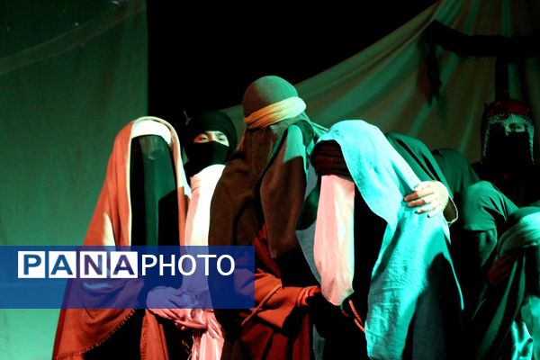 اجرای نمایش آیینی سرگذشت در مشهد