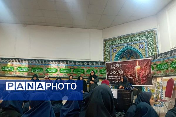 مدارس پیشوا در سوگ بانوی عصمت؛ جلوه‌ای از آیین‌های معنوی فاطمیه