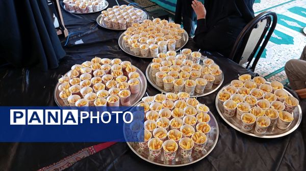 عزاداری دختران فاطمی شهر بن با محوریت حمایت از رهبری 