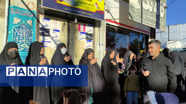 اجتماع باشکوه فاطمیون در شهرستان مارگون