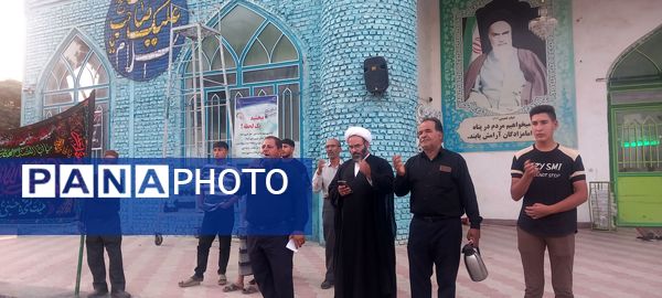 برگزاری مراسم تشییع نمادین پیکر امام رضا(ع)در امامزاده سید محمد(ع) کاشمر