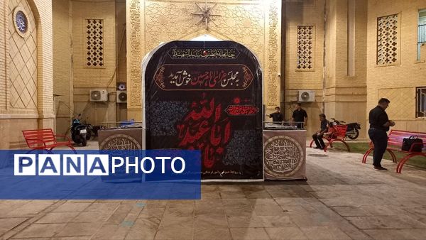 عزاداری ماه محرم در مسجد پیامبر اعظم شهرستان جم