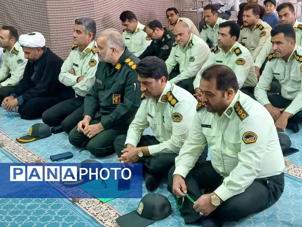 برگزاری نماز عبادی سیاسی جمعه همزمان با شروع هفته انتظامی در شهرستان خلیل اباد 