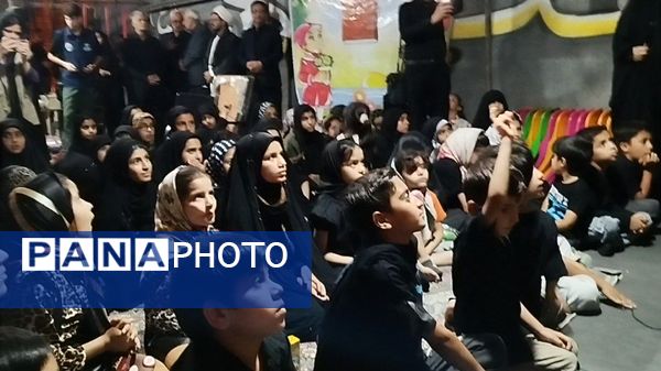 کودکان حسینی در موکب غنچه‌های حضرت علی اکبر(ع)