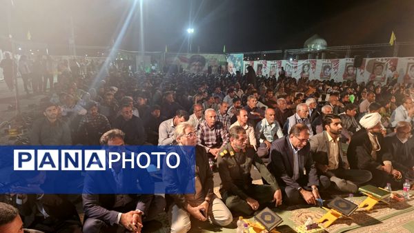 اولین گرامیداشت شهدای دانش‌‌آموز در شمیل بندرعباس