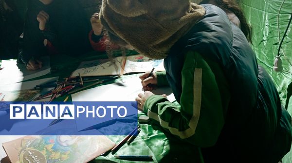 موکب  فرهنگی کودکان در شهرستان کاشمر 