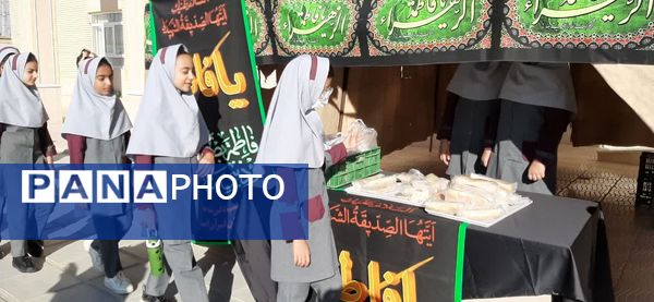 مراسم سوگواری شهادت حضرت فاطمه زهرا(س) در مدارس ابرکوه