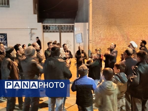 تشییع نمادین حضرت زهرا(س) در دهستان رزق‌آباد